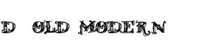 D_OLD MODERN