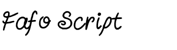 Fafo Script.ttf