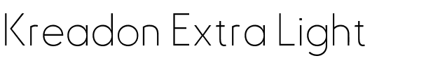 Kreadon Extra Light.ttf