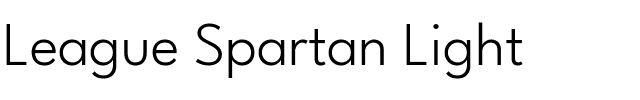 League Spartan Light.ttf