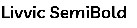 Livvic SemiBold.ttf