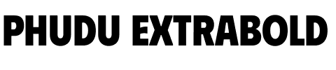 Phudu ExtraBold.ttf