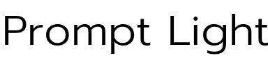 Prompt Light.ttf