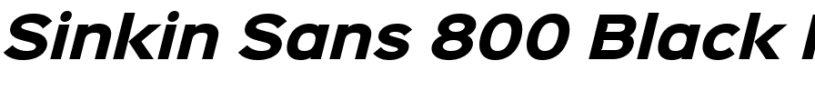 Sinkin Sans 800 Black Italic.ttf