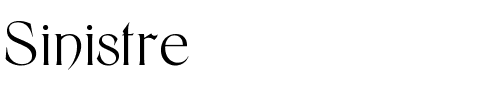 Sinistre.ttf