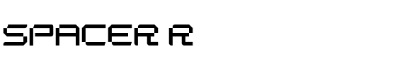 SPACER R .ttf