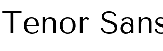 Tenor Sans.ttf