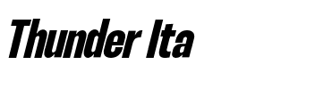 Thunder Ita.ttf