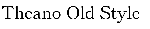 Theano Old Style.ttf