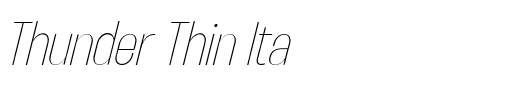 Thunder Thin Ita.ttf