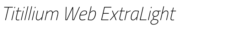 Titillium Web ExtraLight.ttf