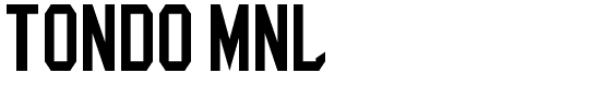 Tondo MNL.ttf