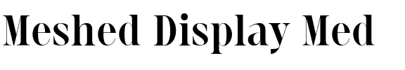 Meshed Display Med.ttf