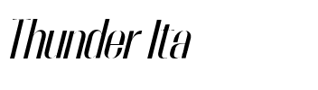 Thunder Ita.ttf