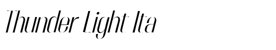 Thunder Light Ita.ttf