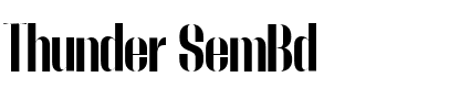 Thunder SemBd.ttf