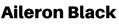 Aileron Black.otf