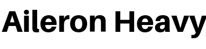 Aileron Heavy.otf
