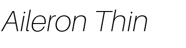 Aileron Thin.otf