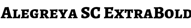 Alegreya SC ExtraBold.otf