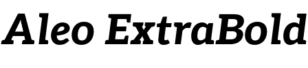 Aleo ExtraBold.otf