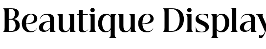 Beautique Display.otf