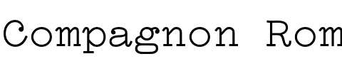 Compagnon Roman.otf