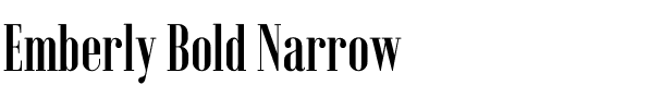 Emberly Bold Narrow.otf
