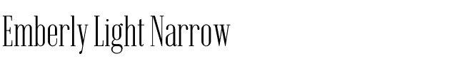 Emberly Light Narrow.otf