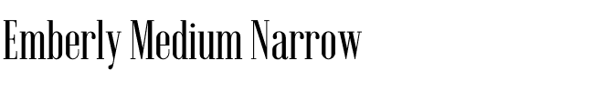 Emberly Medium Narrow.otf