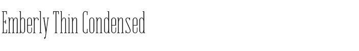 Emberly Thin Condensed.otf