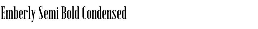 Emberly Semi Bold Condensed.otf