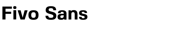 Fivo Sans.otf