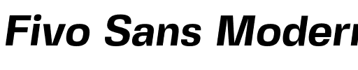 Fivo Sans Modern.otf