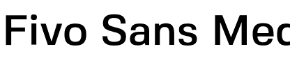 Fivo Sans Med.otf