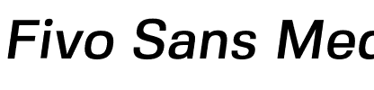 Fivo Sans Med.otf