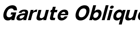 Garute Oblique.otf