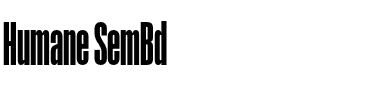 Humane SemBd.otf