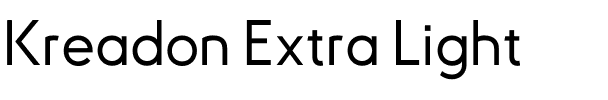 Kreadon Extra Light.otf