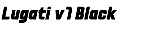Lugati v1 Black.otf