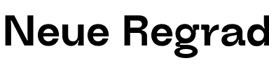 Neue Regrade.otf