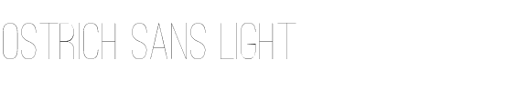 Ostrich Sans Light.otf