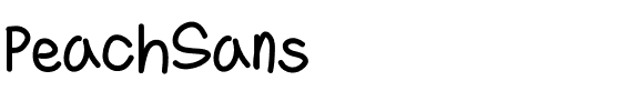 PeachSans.otf