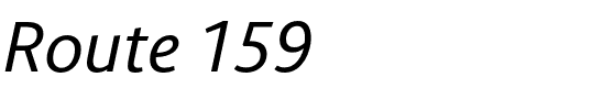 Route 159.otf