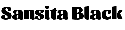 Sansita Black.otf