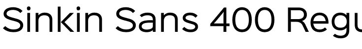 Sinkin Sans 400 Regular.otf