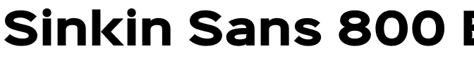 Sinkin Sans 800 Black.otf