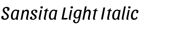 Sansita Light Italic.otf