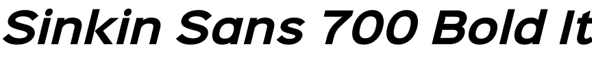 Sinkin Sans 700 Bold Italic.otf