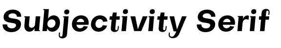 Subjectivity Serif.otf